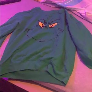 Grinch Face Sweatshirt